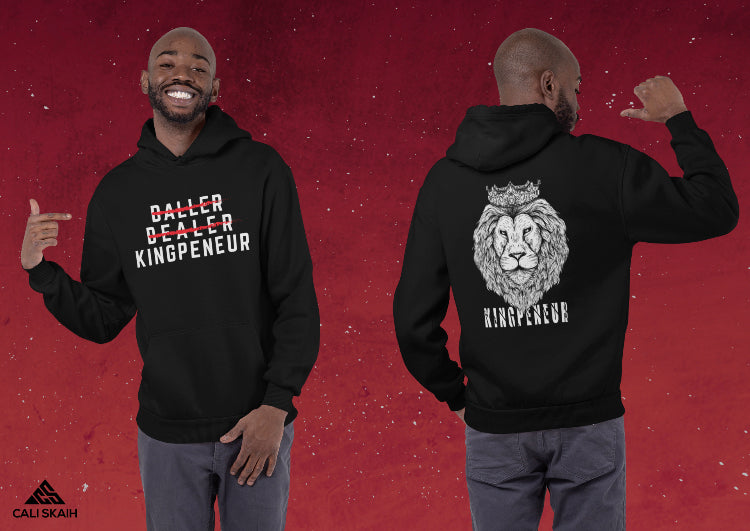 KingPeneur “BALLER” Hoodie (2 sided)