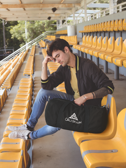 Cali Skaih Gym Bag -White Logo